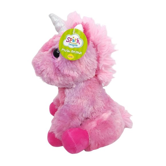 Spark Create Imagine Unicorn Plush 10 Inch Stuffed Animal Toy Pink Purple - Picture 2 of 8